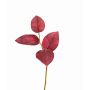 Branche de pommier artificielle DAVID, rouge, 40cm