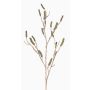 Branche de callistemon artificiel SIRIUS avec fruits, vert, 120cm