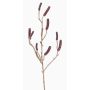 Branche de callistemon artificiel SIRIUS avec fruits, rouge foncé, 90cm