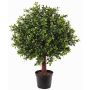 Buis artificiel TOM, tronc naturel, crossdoor, 45cm, Ø30cm