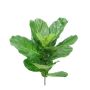 Ficus lyrata synthétique EZRA sur piquet, crossdoor, vert, 75cm
