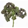 Echeveria artificiel BLAIR sur piquet, rouge-vert, 20cm, Ø10cm