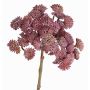 Sédum artificiel DANICA, rouge foncé, 20cm, Ø10cm