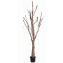 Faux tronc d'arbre et branches sans feuillage WILKO, brun, 215cm