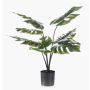 Philodendron Monstera Deliciosa en plastique TREA, 60cm