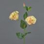 Fleur de lisianthus artificielle JENO, rose crème, 60cm