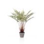 Fougère arborescente artificielle CAMASO en pot décoratif, 60cm