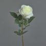 Rose artificielle BRINA, blanc, 70cm