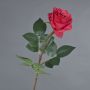 Rose artificielle BRINA, rouge, 70cm