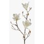 Magnolia artificiel MALVAO, crème, 90cm
