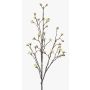 Branche d'érable artificielle LIUVA avec fleurs, crème, 110cm