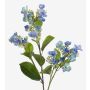 Hortensia artificiel ALAZNE, bleu, 75cm
