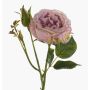 Rose en plastique CESCA, violet clair, 40cm