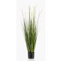 Vulpin artificiel OTIS avec panicules, vert, 120cm