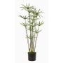 Cyperus papyrus artificiel NIKOSIA, vert, 90cm
