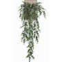 Eucalyptus artificiel en chute ZELINDA sur piquet, vert, 75cm