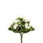 Kalanchoé artificiel FAJRA sur piquet, crème, 20cm