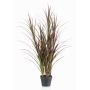 Roseau artificiel MYRNA, crossdoor, rouge bordeaux, 115cm