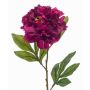 Pivoine artificielle MARILOU, violette, 75cm