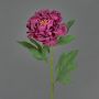 Pivoine artificielle MARILOU, violette, 75cm