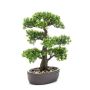 Bonsai Ficus artificiel ROMILDA en coupe décorative, 45cm