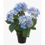Hortensia artificiel JONE, bleu, 40cm