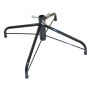 Support métallique DARKO pour arbre de Noël, pliable, bleu-gris, Ø61cm