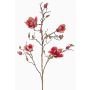 Magnolia en soie LORA, fuchsia, 110cm, Ø10-12cm