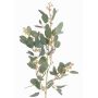 Fausse branche d'eucalyptus COBAR avec fleurs, crossdoor, vert, 65cm, Ø1,5cm