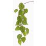 Branche de bégonia rex artificiel KATRICE, vert-rouge, 110cm