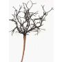 Corail artificiel SPUNKY sur piquet, paillettes, noir, 20cm