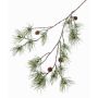 Fausse branche de pin PIXY avec pommes de pin, 110cm