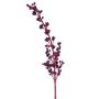 Fausse branche de symphorine GOLEM, paillettes, rouge-violet, 100cm
