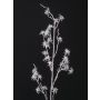 Fausse branche hamamélis TOBY, paillettes, argent, 100cm