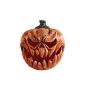 Décoration Halloween citrouille FLANKY, orange, LED, 25cm