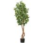 Arbre artificiel Ficus Benjamina NATRONA, troncs naturels, 160cm