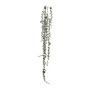 Suspension artificielle en mélèze JALPRE, pommes de pin, effet givré, vert-blanc, 165cm