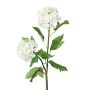 Branche décorative Boule de neige SNALMO, blanc, 50cm