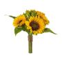 Bouquet de fleurs artificielles Tournesol CARVO, jaune, 35cm