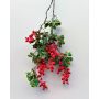 Branche d'églantier en plastique WARUNA avec des cynorrhodons, rouge, 85cm
