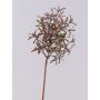 Branche de gaultheria décorative VARDALIN avec des fruits, vert-rose, 55cm
