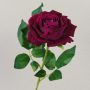Rose en velours MANGFALL, fuchsia, 75cm, Ø13cm