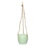 Pot suspendu Dolomit DOMINGOS, menthe, 7/36 cm, Ø 8,3 cm