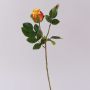 Rose artificielle RENESMEE, jaune-rouge, 45cm, Ø6cm