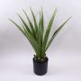 Agave furcraea gigantea artificiel CHERIE, vert-gris, 80cm