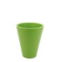 Cache-pot en plastique JACINTHE, vert, 60,5cm, Ø50cm