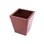 Cache-pot ORNELLO, rouge, 50x45x45cm