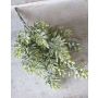 Arbuste de houblon artificiel HASSO, sur piquet, vert-blanc, 30cm