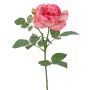 Fleur artificielle Rose WAIOLA, rose-fuchsia, 65 cm, Ø 11 cm