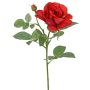 Fleur artificielle Rose WAIOLA, rouge, 65 cm, Ø 11 cm